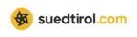 Logo von suedtirol.com mit schwarzem Stern in gelbem Kreis